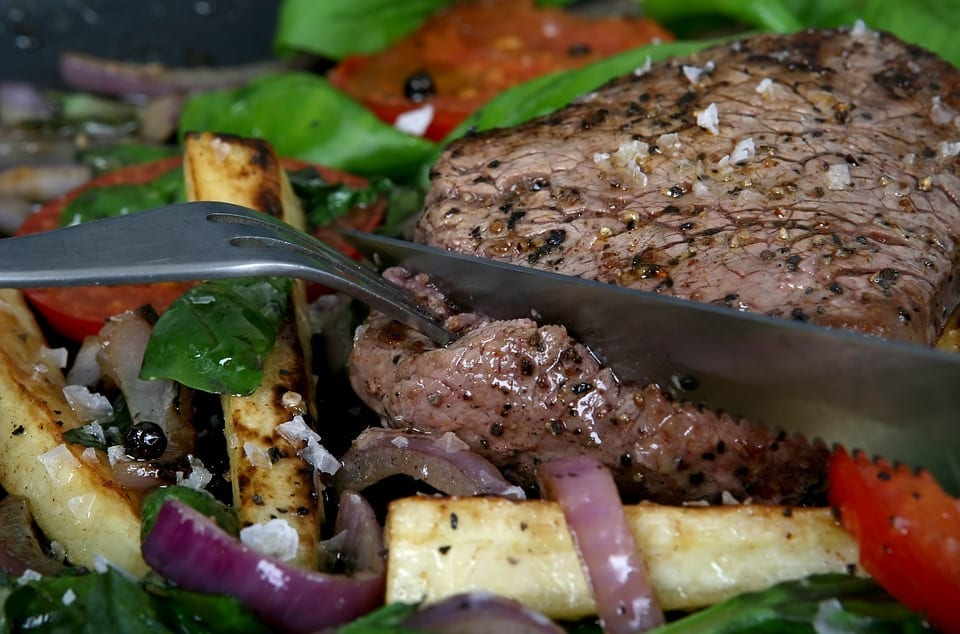 warm beef and herb salad beef recipe