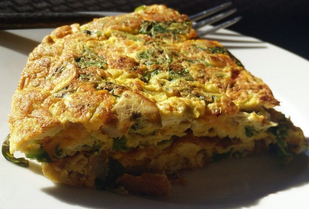 delicious zucchini frittata