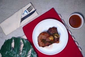 Pan Seared Steak with Shallot Mustard Sauce – Stacey Hawkins