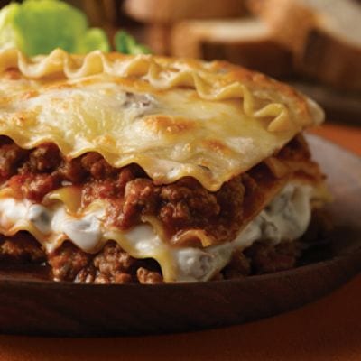 Beef & Mushroom Lasagna Recipe