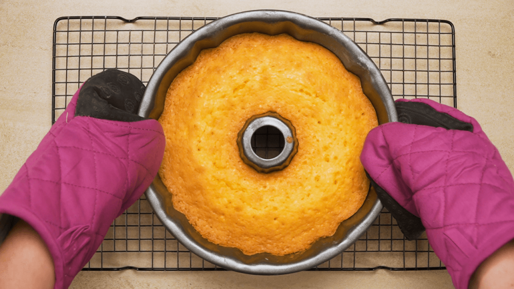 Preparing the 4-Ingredient Pound Cake Recipe