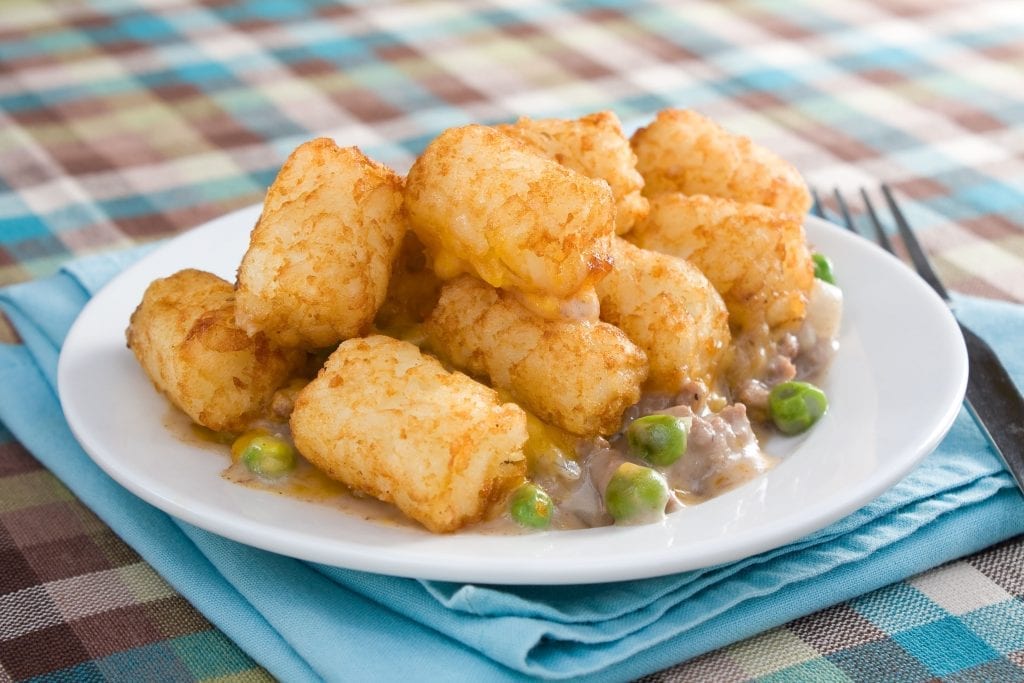 hamburger green bean tater tot casserole recipe