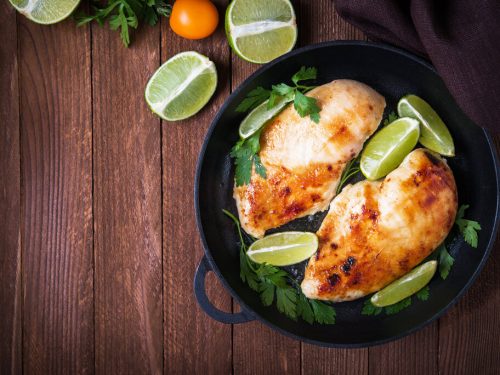 Baked Tequila Lime Chicken Recipe, Mexican chicken recipe for tacos, with tequila lime chicken marinade
