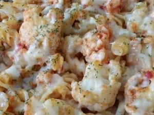 Broccoli Cauliflower Cheesy Pasta Bake Recipe