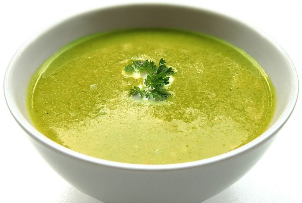 Cheesy Asparagus Soup