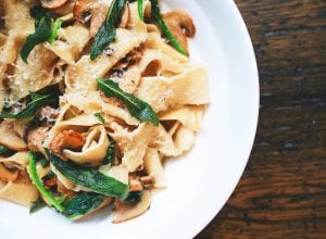Creamy Zucchini with Linguine Recipe