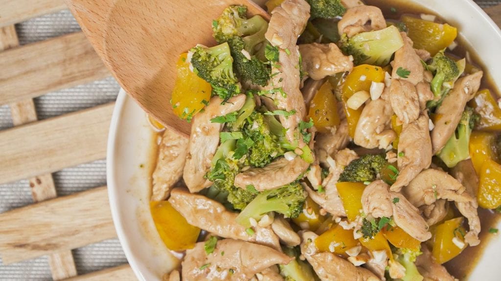 Diabetic-Friendly Broccoli Chicken Stir Fry, healthy diabetic diet recipes, diabetic chicken recipes