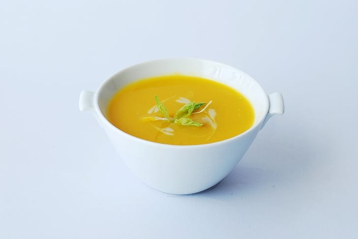 creamy ginger carrot soup