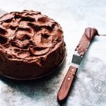 Gluten Free Chocolate Cake with Chocolate Sour Cream Ganache
