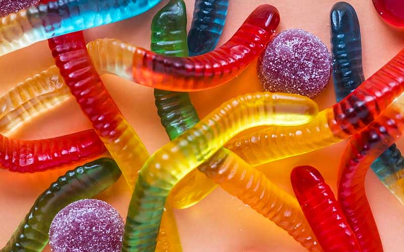 Homemade Lemon-Lime Gummy Worms Recipe