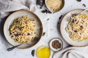 Linguine with Smoked Salmon Recipe