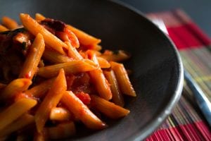 Penne Pasta with Tomato Vodka Sauce Recipe