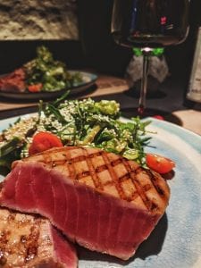 Tuna Steaks with Wasabi Ginger Glaze Recipe