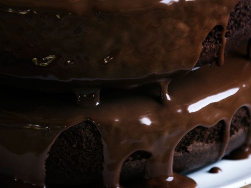 Upside-Down Chocolate Cake-Recipe
