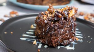 Amazing Crockpot Chocolate Chip Bread Pudding