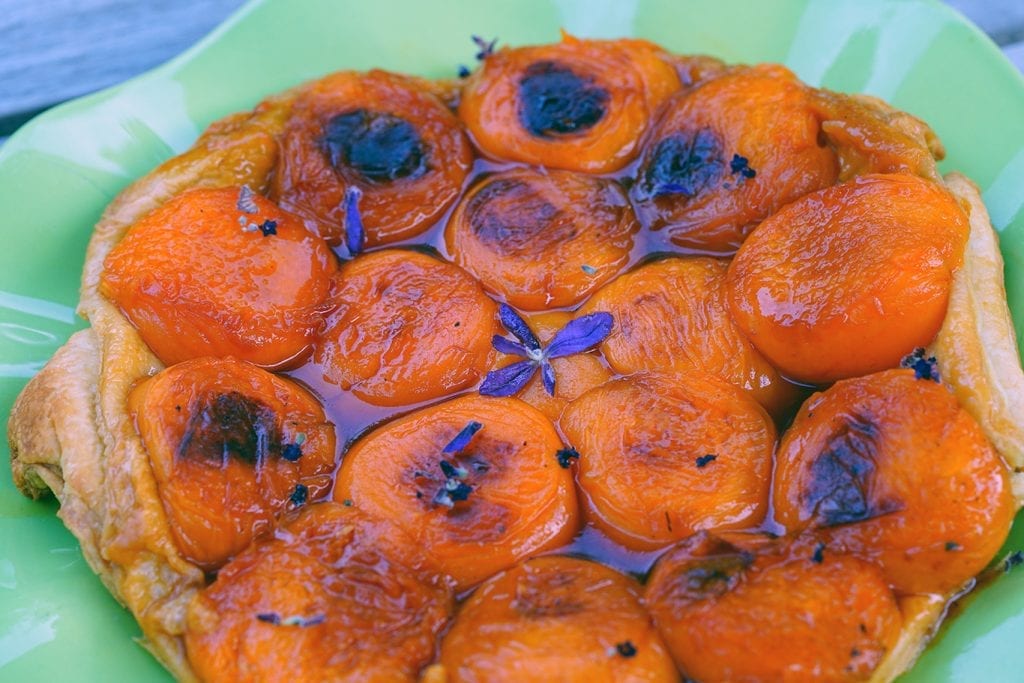 apricot upside down cake