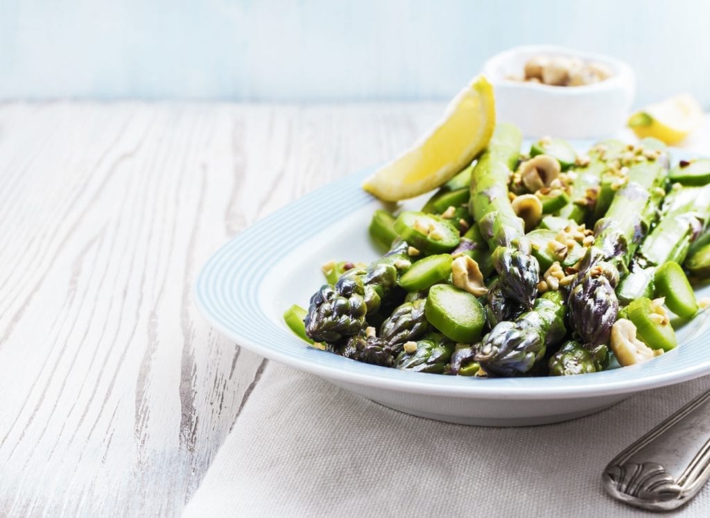 asparagus with hazelnuts asparagus recipe