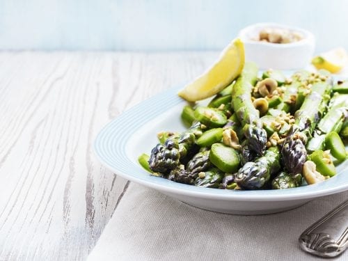 asparagus with hazelnuts asparagus recipe