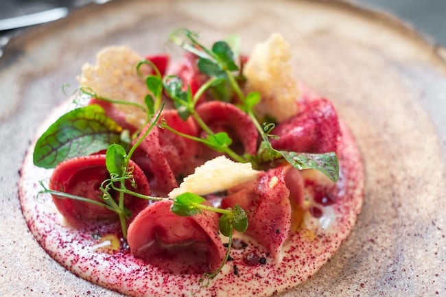 baby beets in sour cream