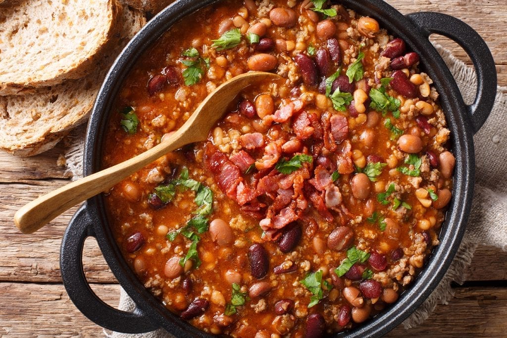 bacon and brandy baked beans recipe