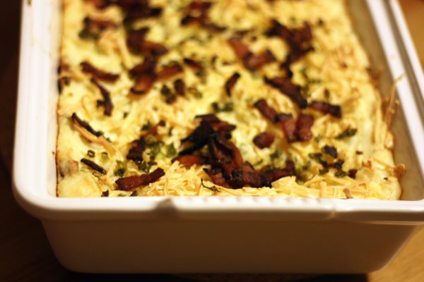 bacon and rice casserole