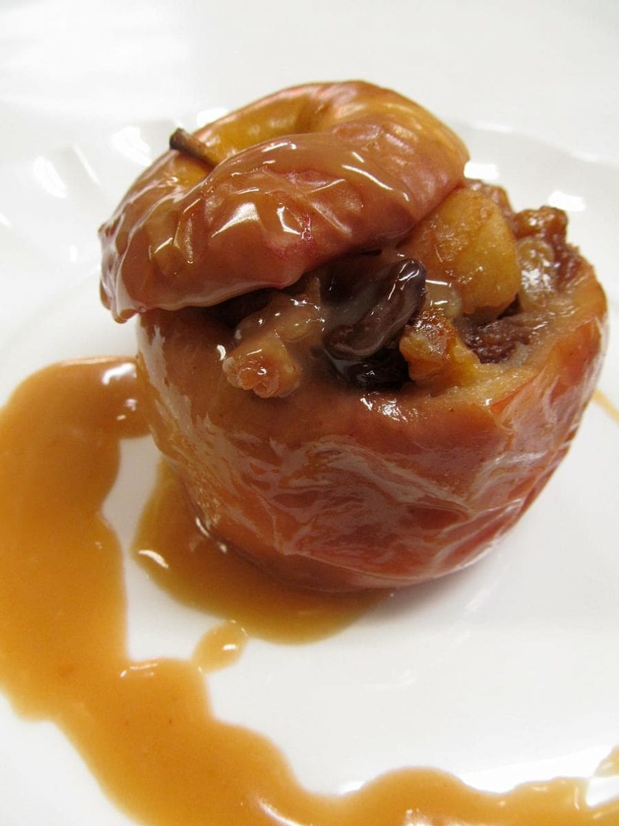 Baked Apples in Maple Syrup Recipe