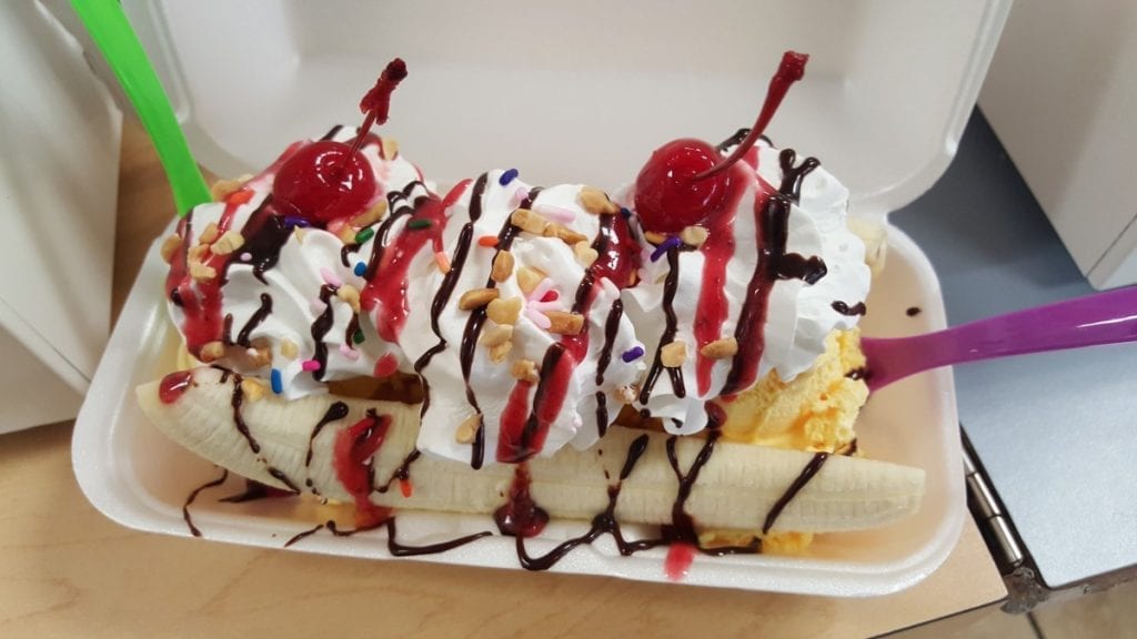 banana split breakfast