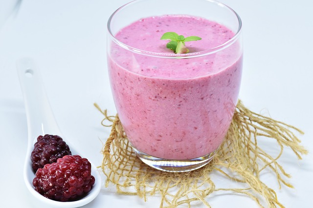 delicious berry lite mousse