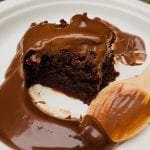 Brownies and Chocolate-Raspberry Fondue Recipe image