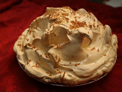 sweet butterscotch cream pie