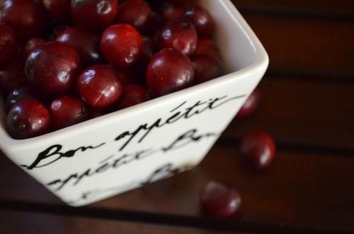 candied brandied cranberries