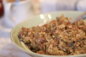 chicken and stuffing skillet