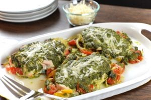 Chicken & Gnocchi in Pesto Sauce Recipe