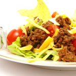 healthy chicken taco salad