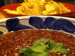 chili and chips