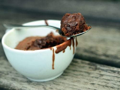 chocolate brownie pudding cake