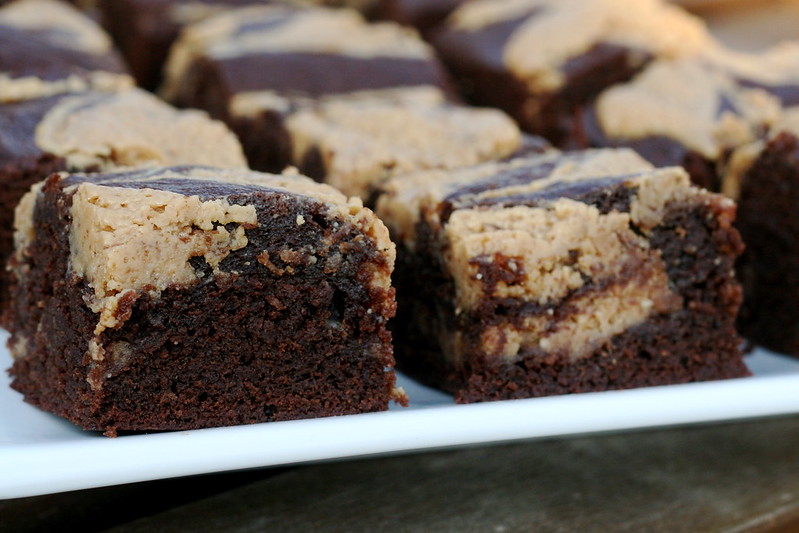 chocolate peanut butter brownies