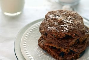 crunchy chocolate snickerdoodles