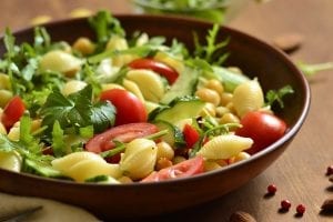 cilantro tomato pasta salad