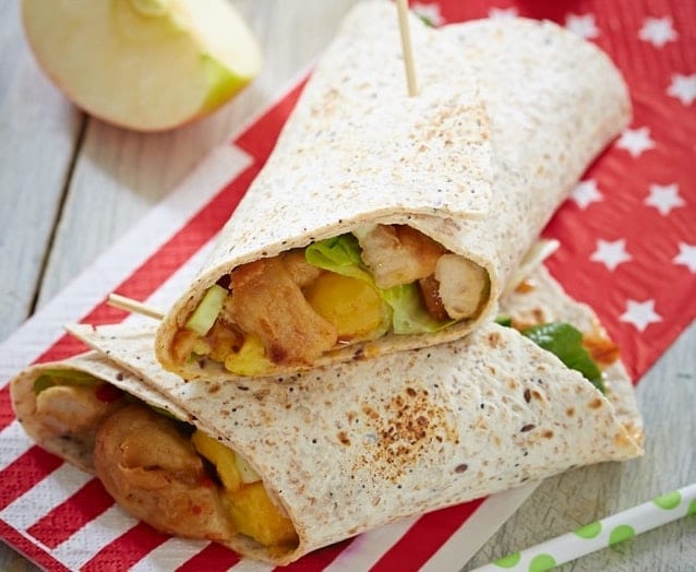 Classic Turkey Sandwich Wraps Recipe