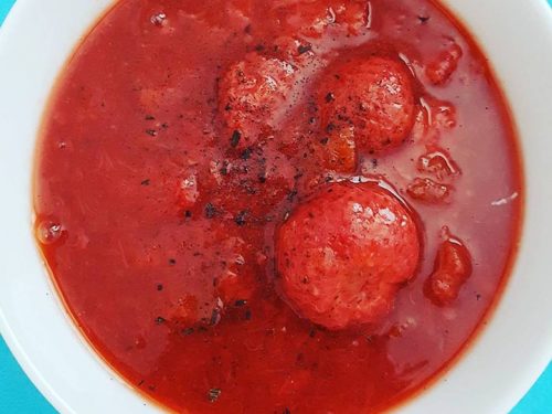 cold strawberry soup