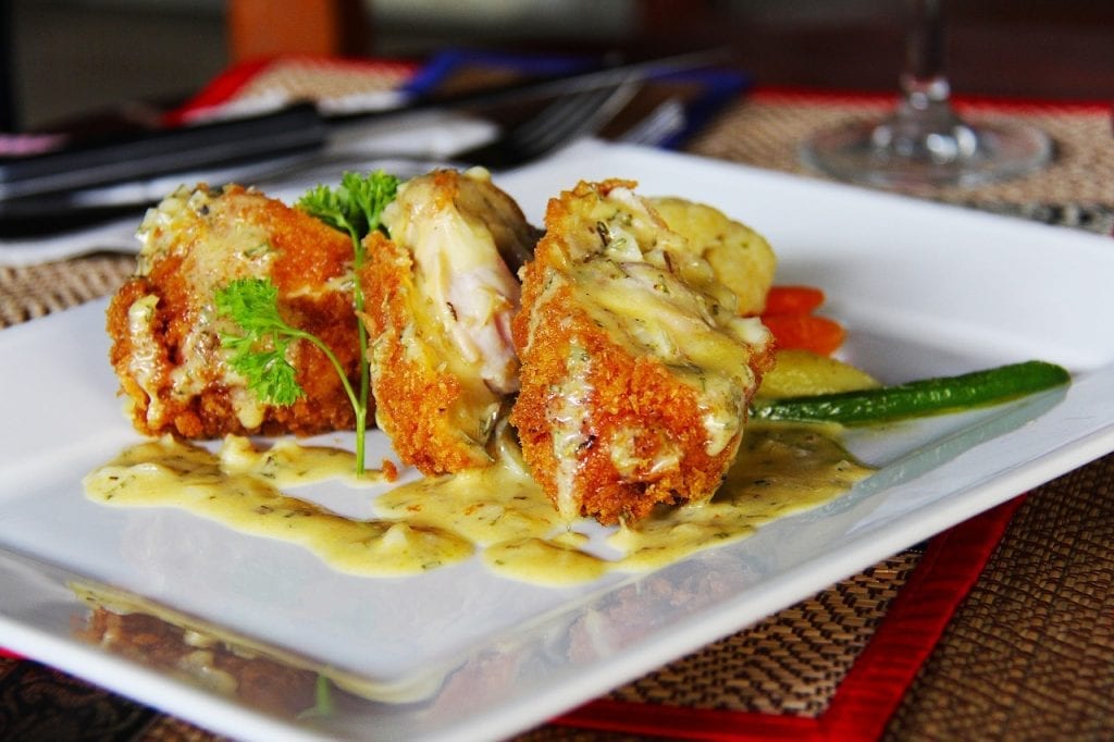 juicy stuffed chicken