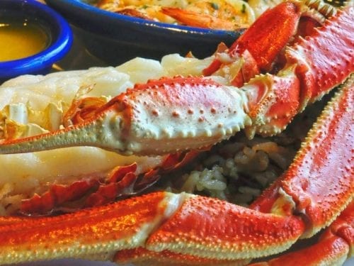 delicious crab legs