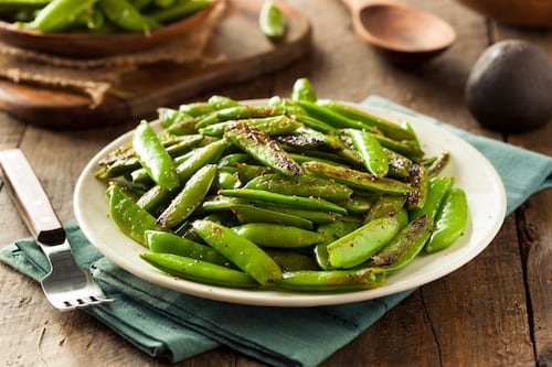 Copycat P.F. Chang’s Crispy Garlic Snap Peas Recipe