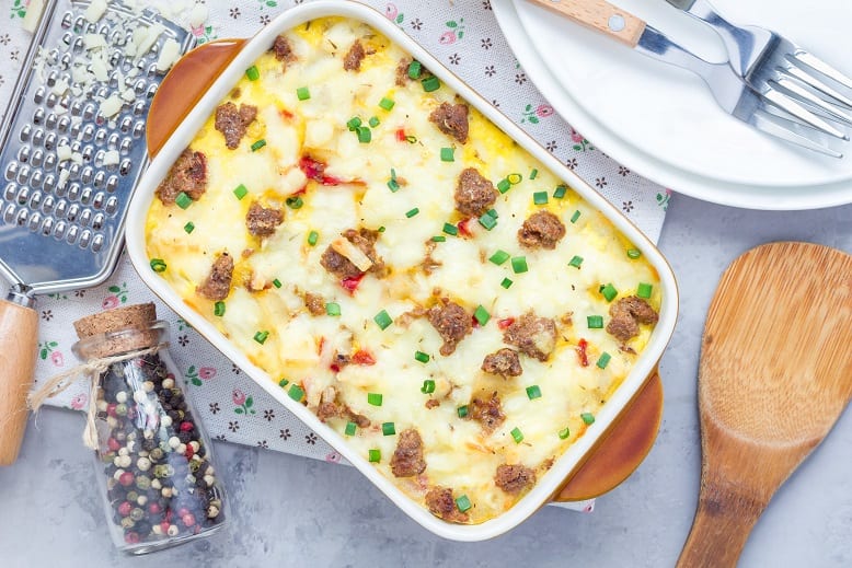 Crockpot Sausage and Egg Casserole