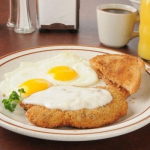 Country Fried Steak And Eggs Recipe