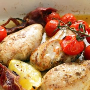 Peppered Lemon Chicken Recipe