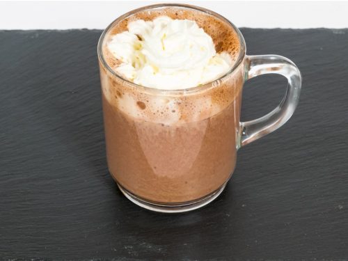 sweet double chocolate hot chocolate