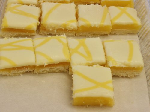cheesy lemon bars
