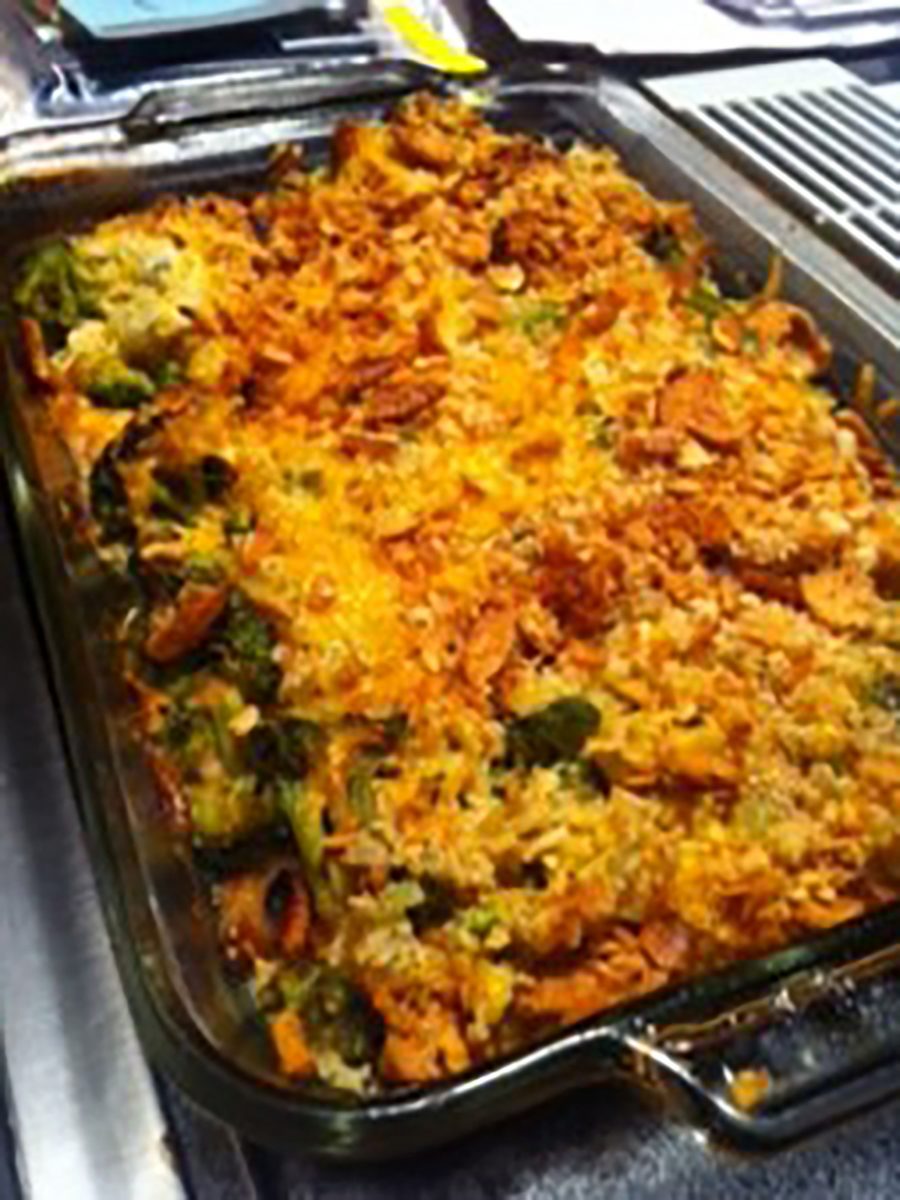 Fast Broccoli Rice And Chicken Casserole Using Uncooked